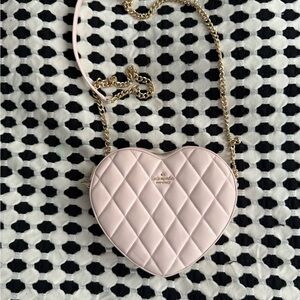 Kate Spade Love Shack Quilted Heart Crossbody Purse